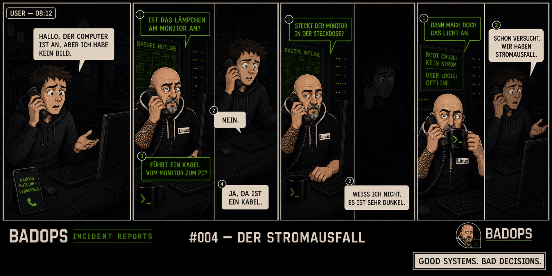 Vorschau: BADOPS Incident Report 004 – Der Stromausfall